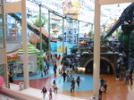 View of Nickelodean Universe Amusement Park at the Mall of America